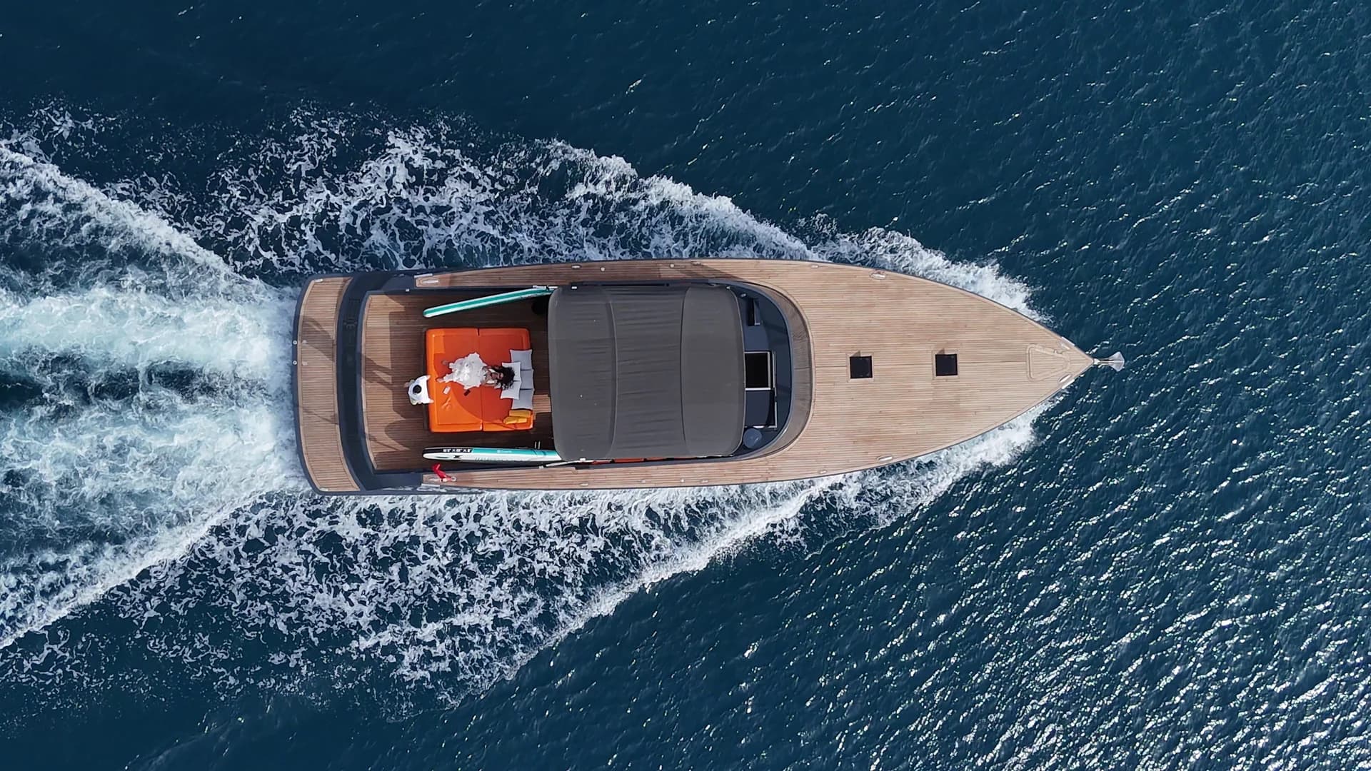 Beluga 60 luxury motor yacht sleek profile cruising in Bodrum waters