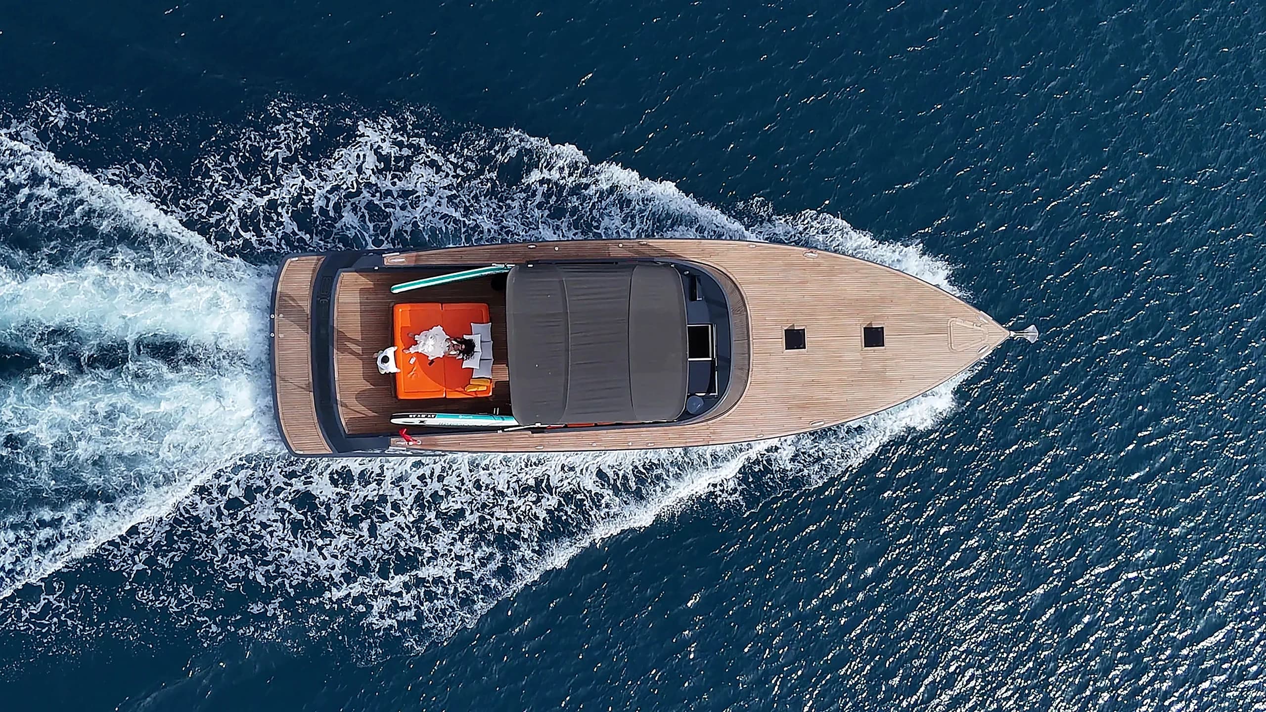 Beluga 60 Ultra-Luxury 18m Motor Yacht Profile at Anchor in Bodrum Turquoise Bays in Bodrum