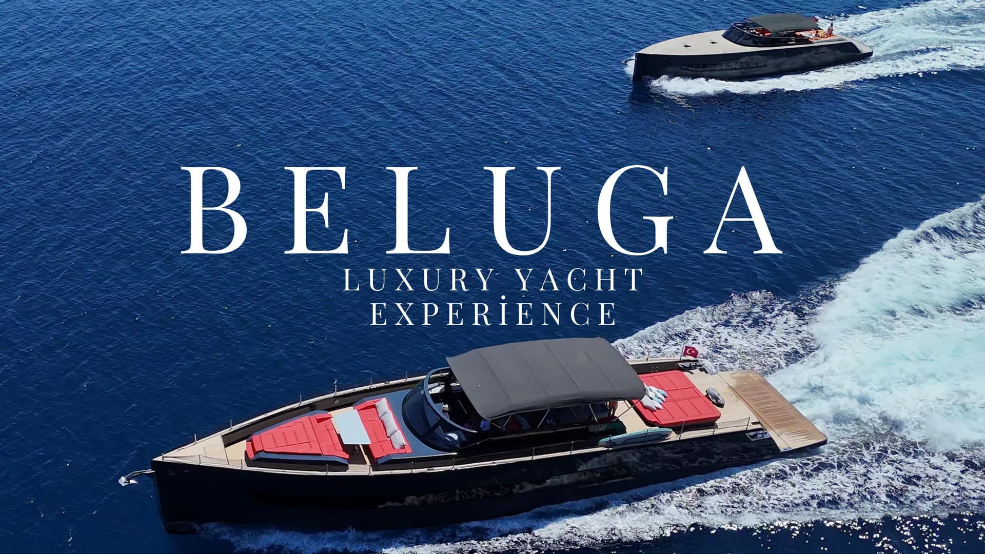 Beluga 80 Luxury Yacht Experience presentation brochure cover