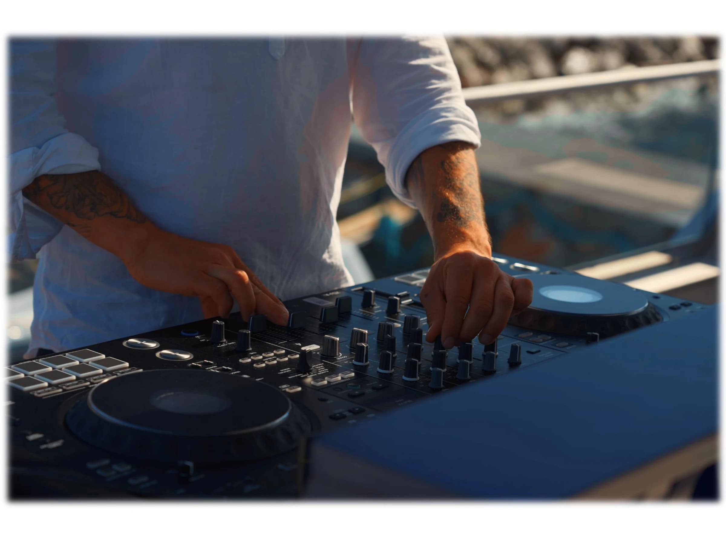 Night party and deck lighting on Bodrum Luxury Catamaran