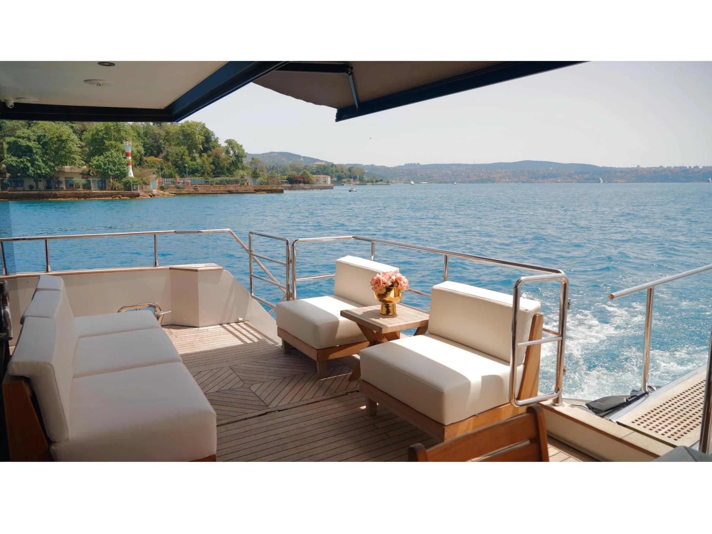 Bodrum Luxury 24M Catamaran jacuzzi deck lounge 11