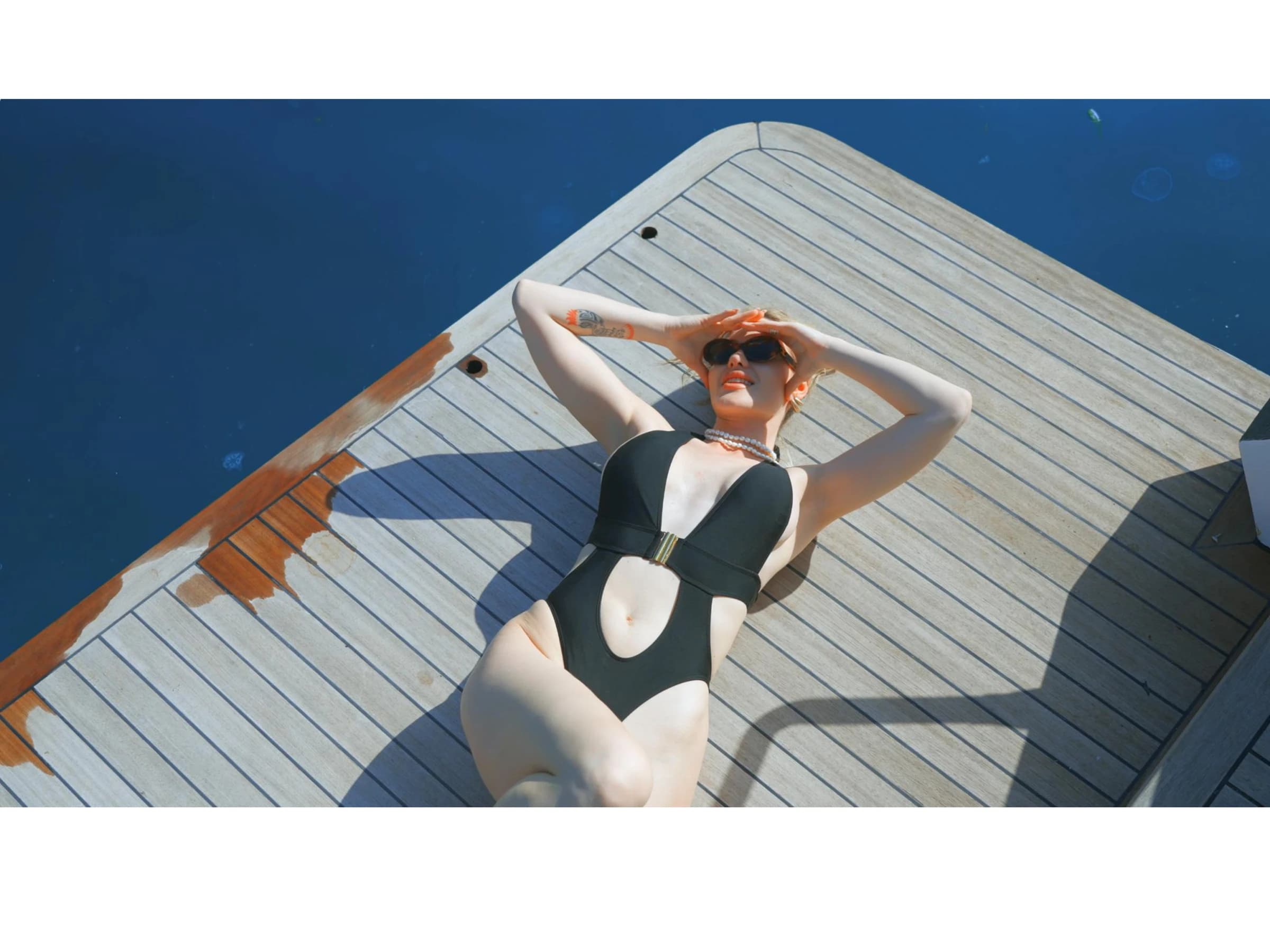 Bodrum Luxury 24M Catamaran jacuzzi deck lounge 14