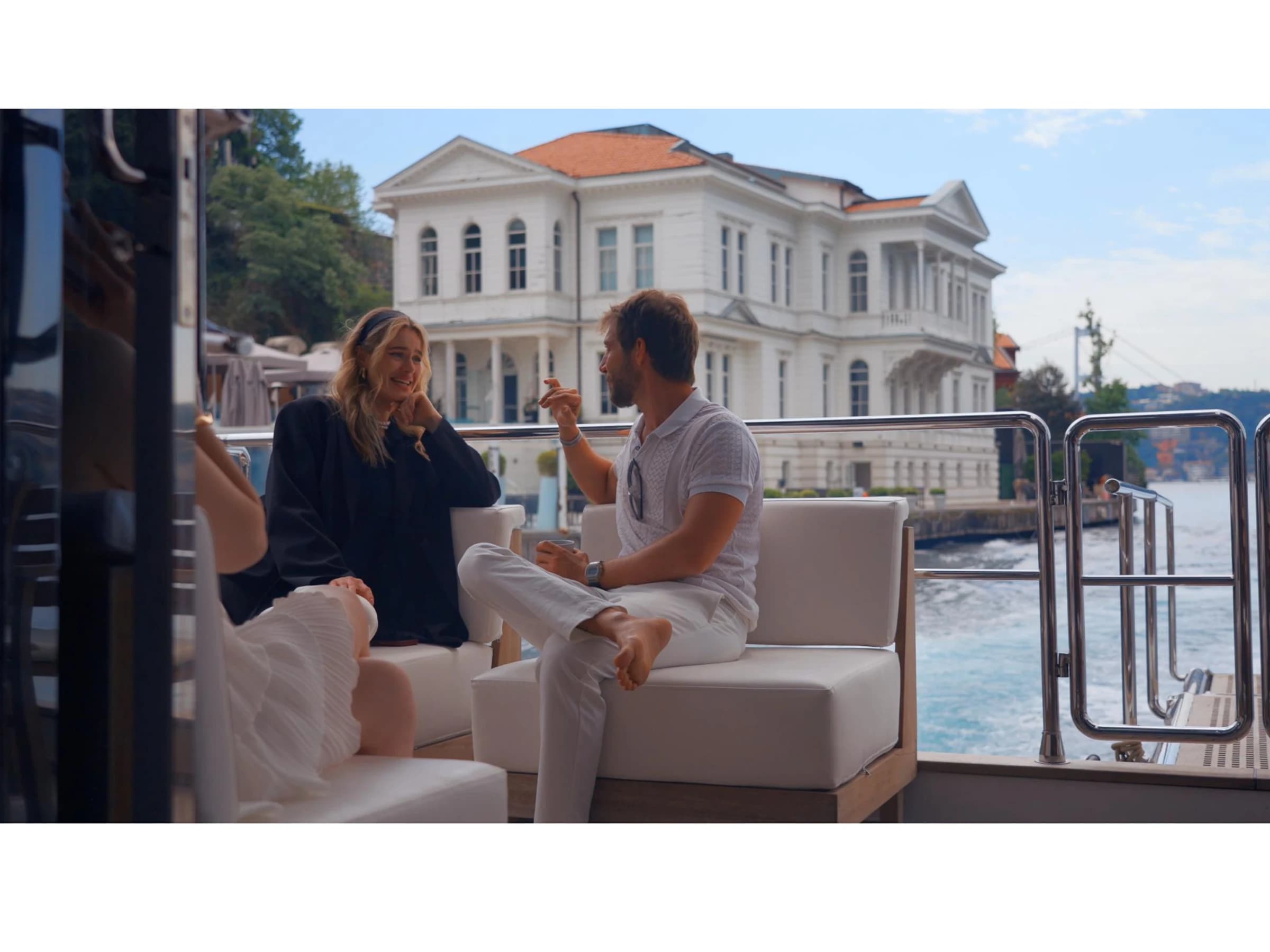 Bodrum Luxury 24M Catamaran jacuzzi deck lounge 15