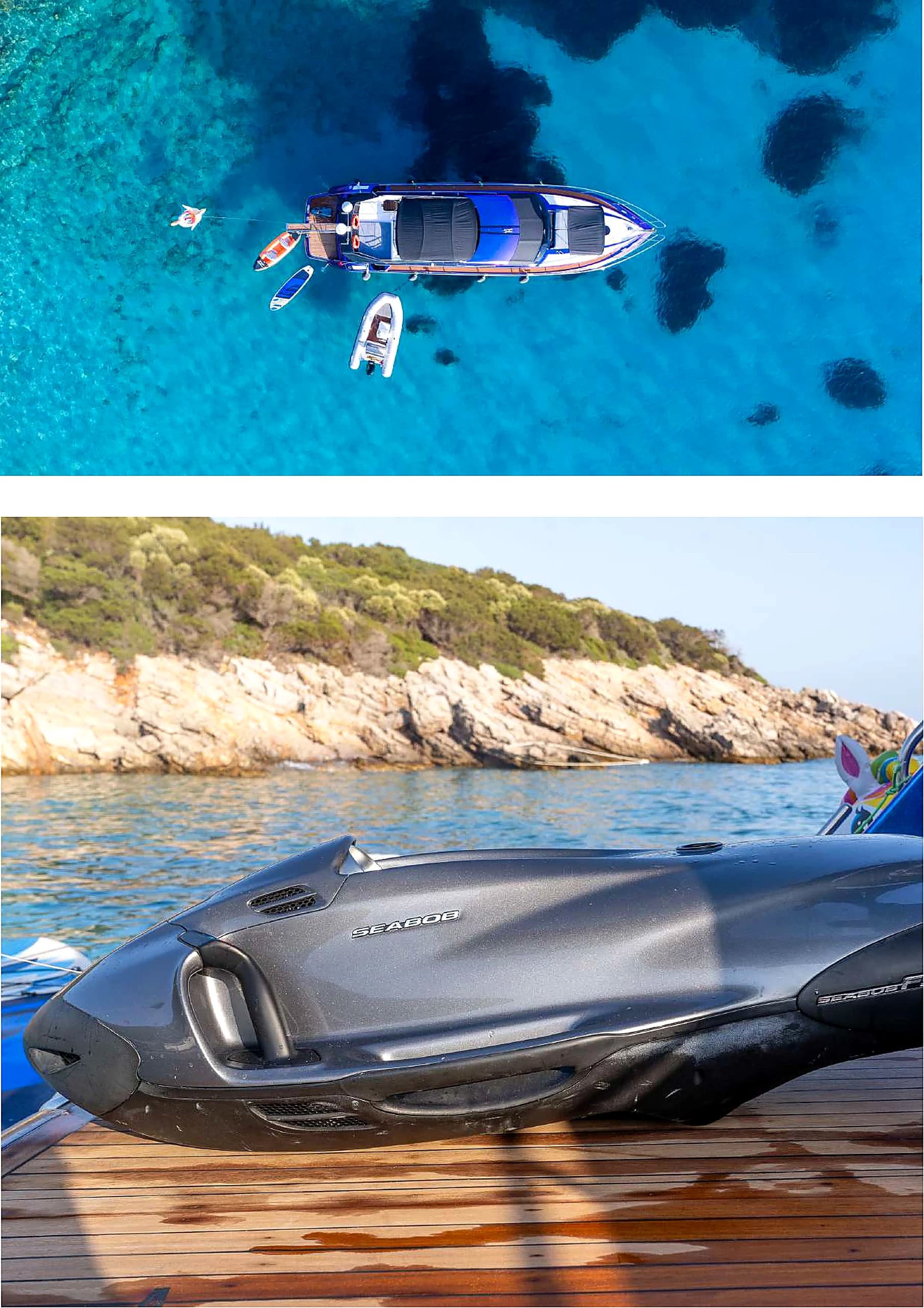 Bodrum Princess 18M Motor Yacht deck and toys 16