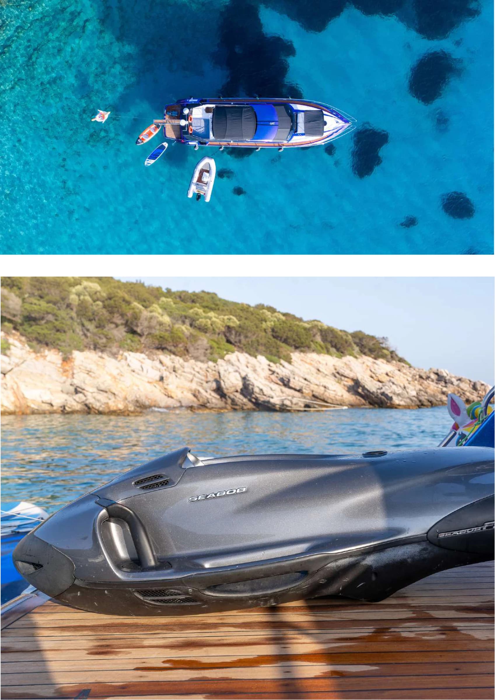 Bodrum Princess 18M Motor Yacht deck and toys 16