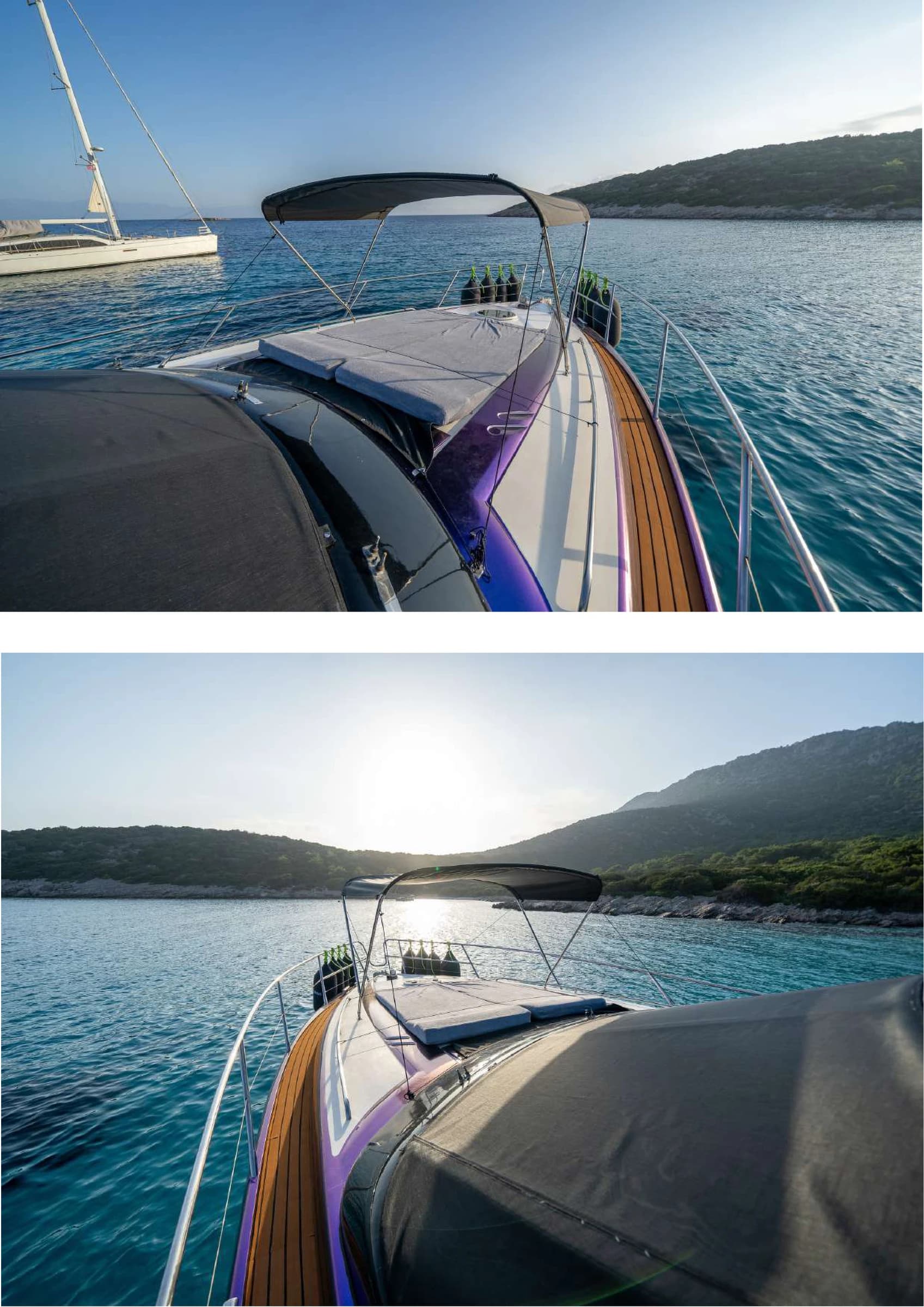 Bodrum Princess 18M Motor Yacht deck seating flybridge 11