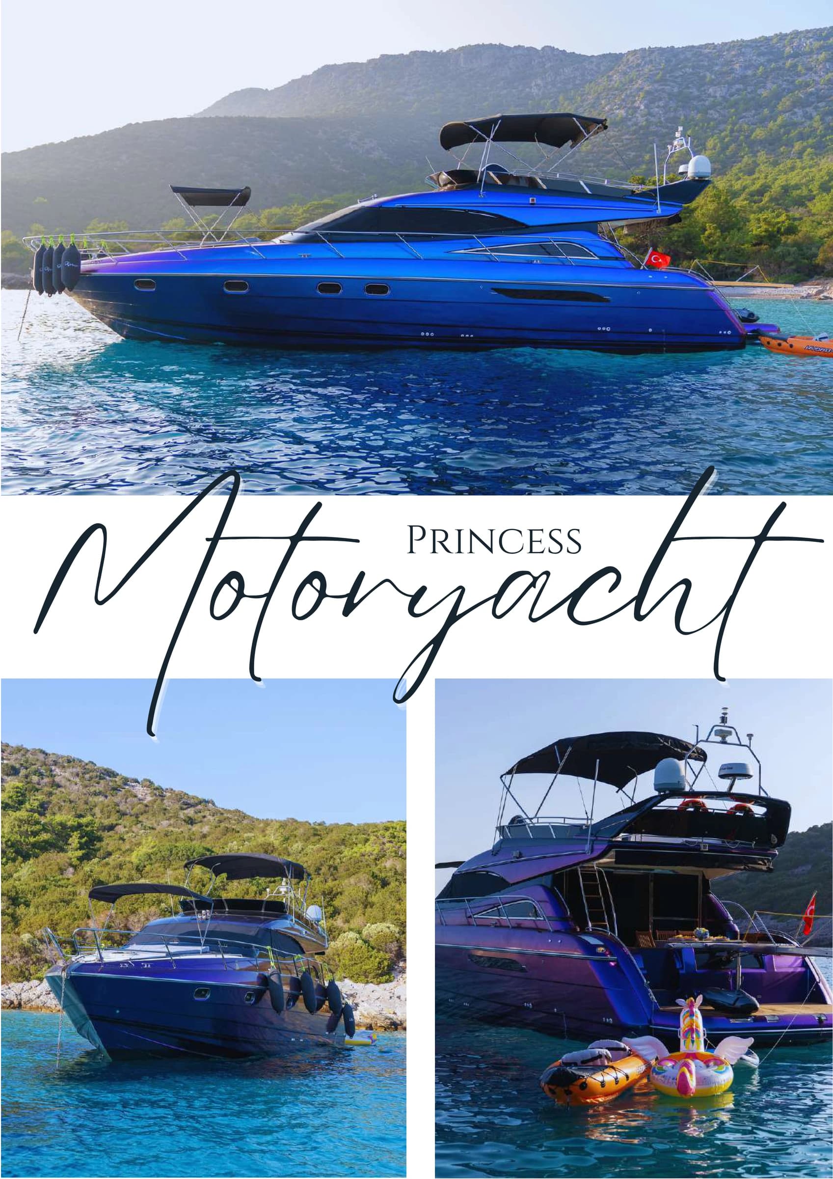 Bodrum Princess 18M Motor Yacht exterior profile 03