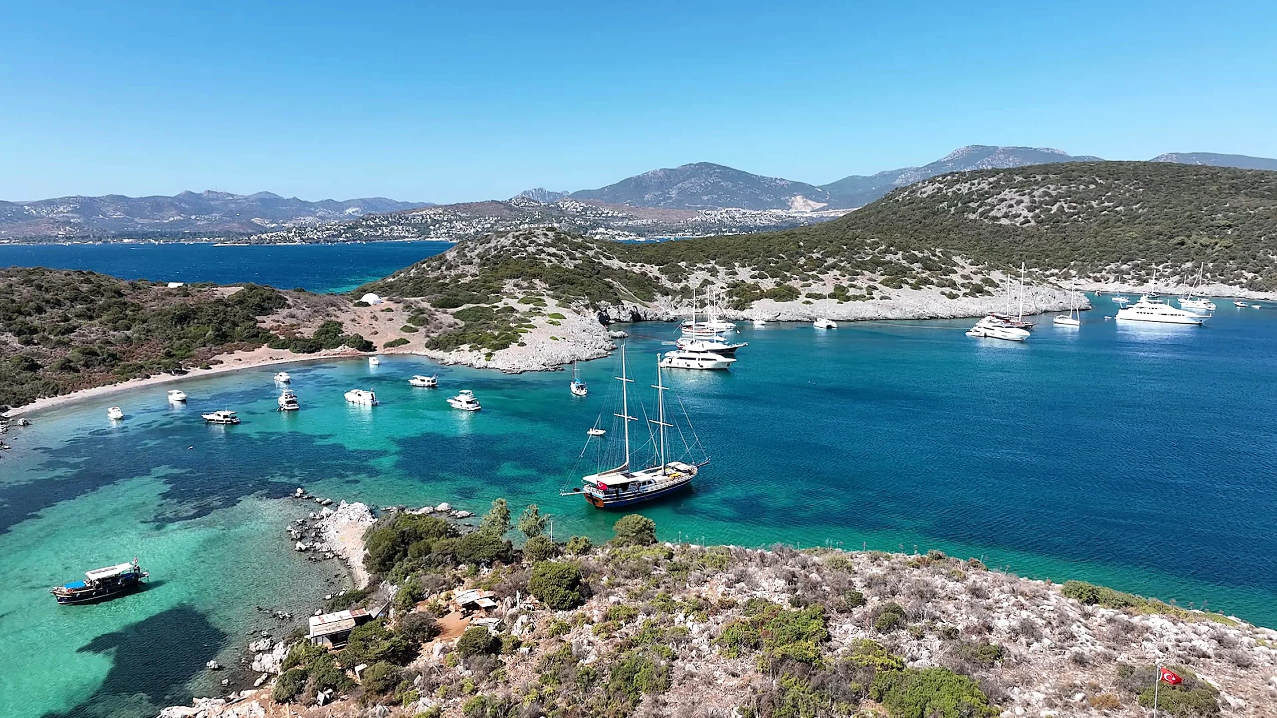 Gözdem The One 26m Modern Luxury Ketch Gulet Bodrum Full Exterior View