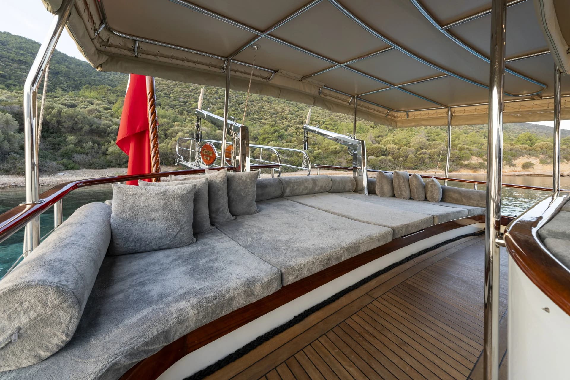 Fully Equipped Professional Galley for Gourmet Mediterranean Dining