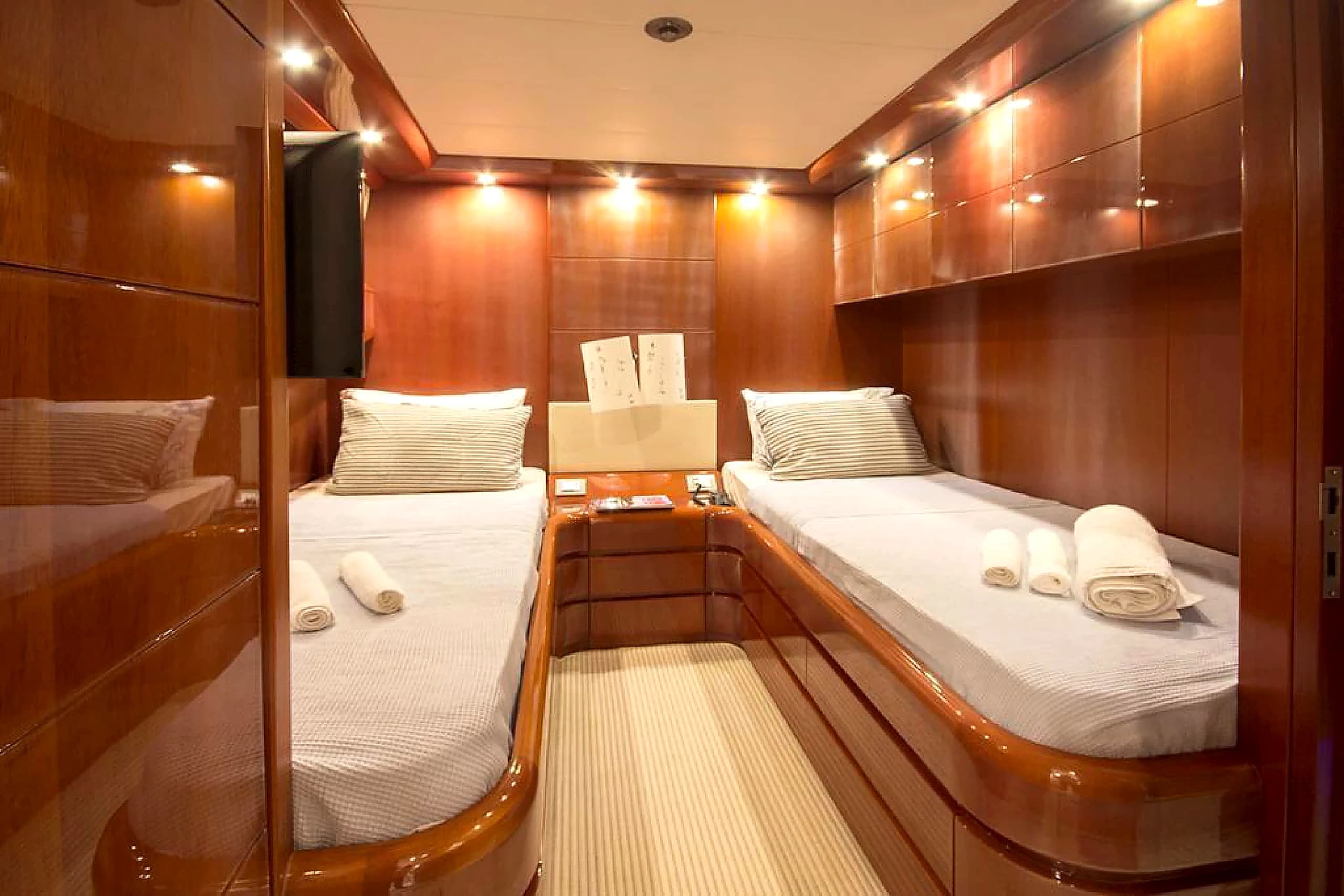 Maiora 24 Luxury Motor Yacht cabin stateroom 14