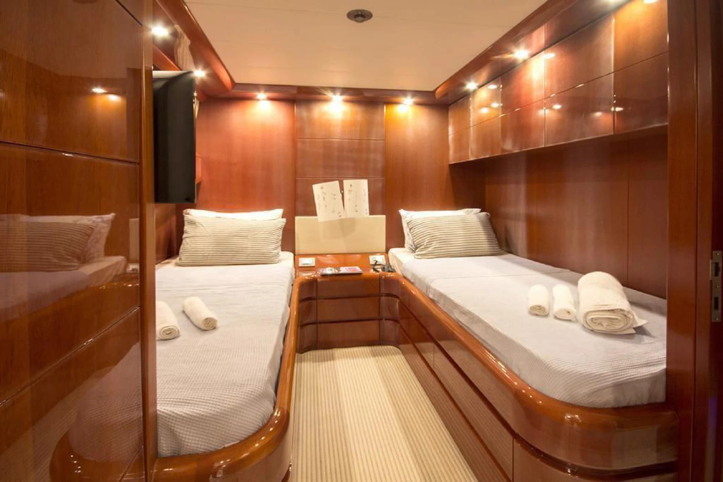 Maiora 24 Luxury Motor Yacht cabin stateroom 14