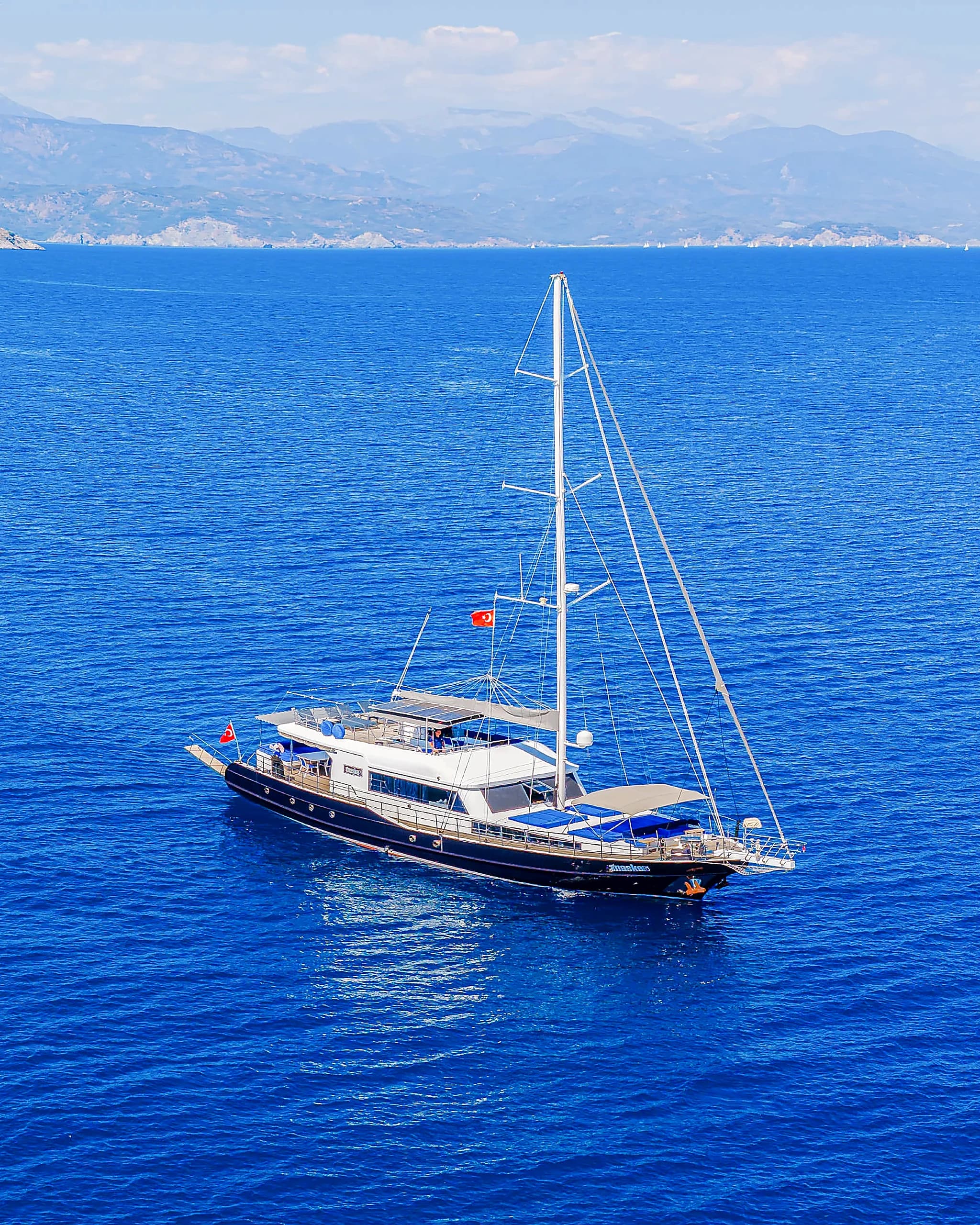 Maske 5 24m Deluxe Ketch Gulet Charter Bodrum Fethiye Seyir in Bodrum