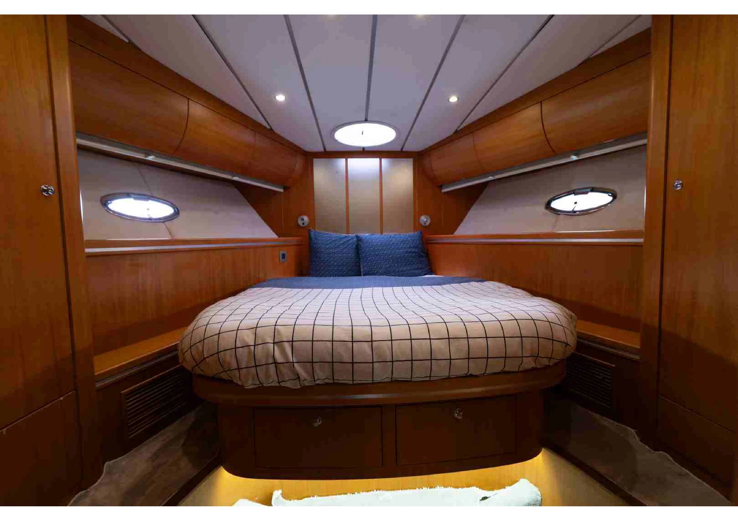 Numarine 55 Luxury Motoryacht cabin stateroom 35