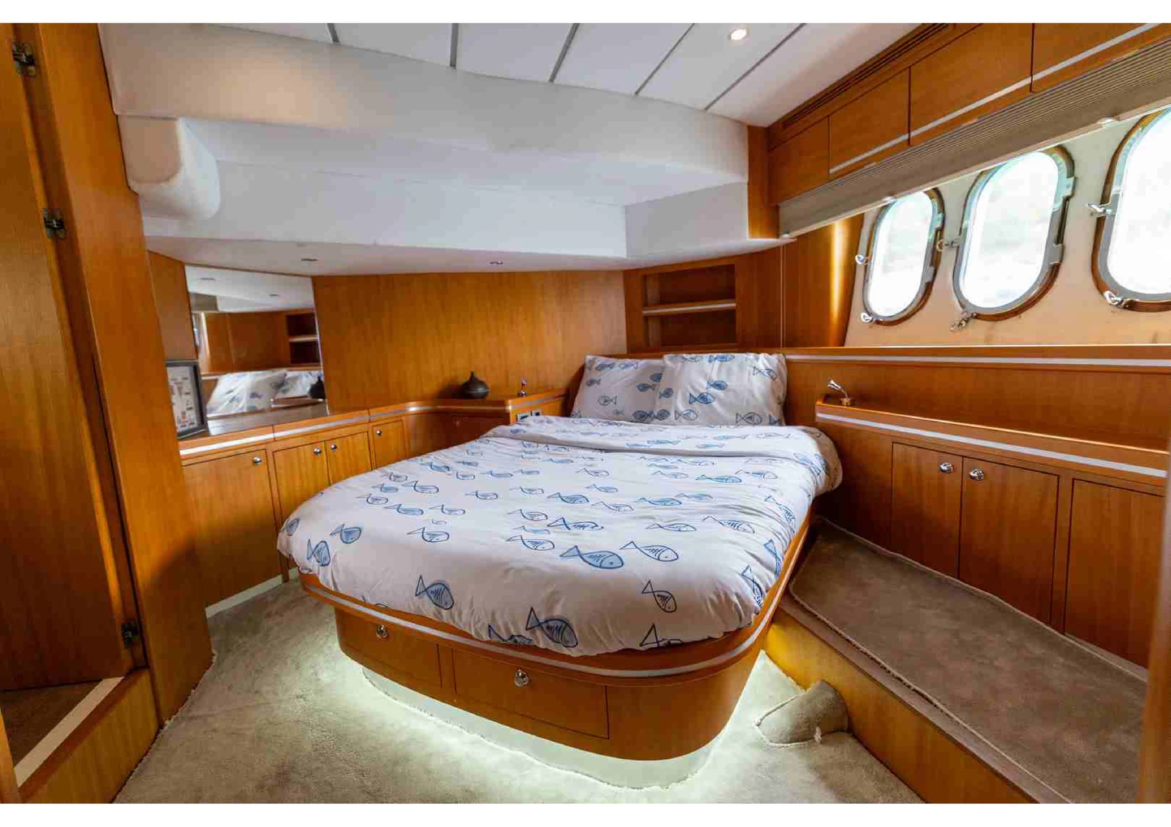 Numarine 55 Luxury Motoryacht cabin stateroom 39