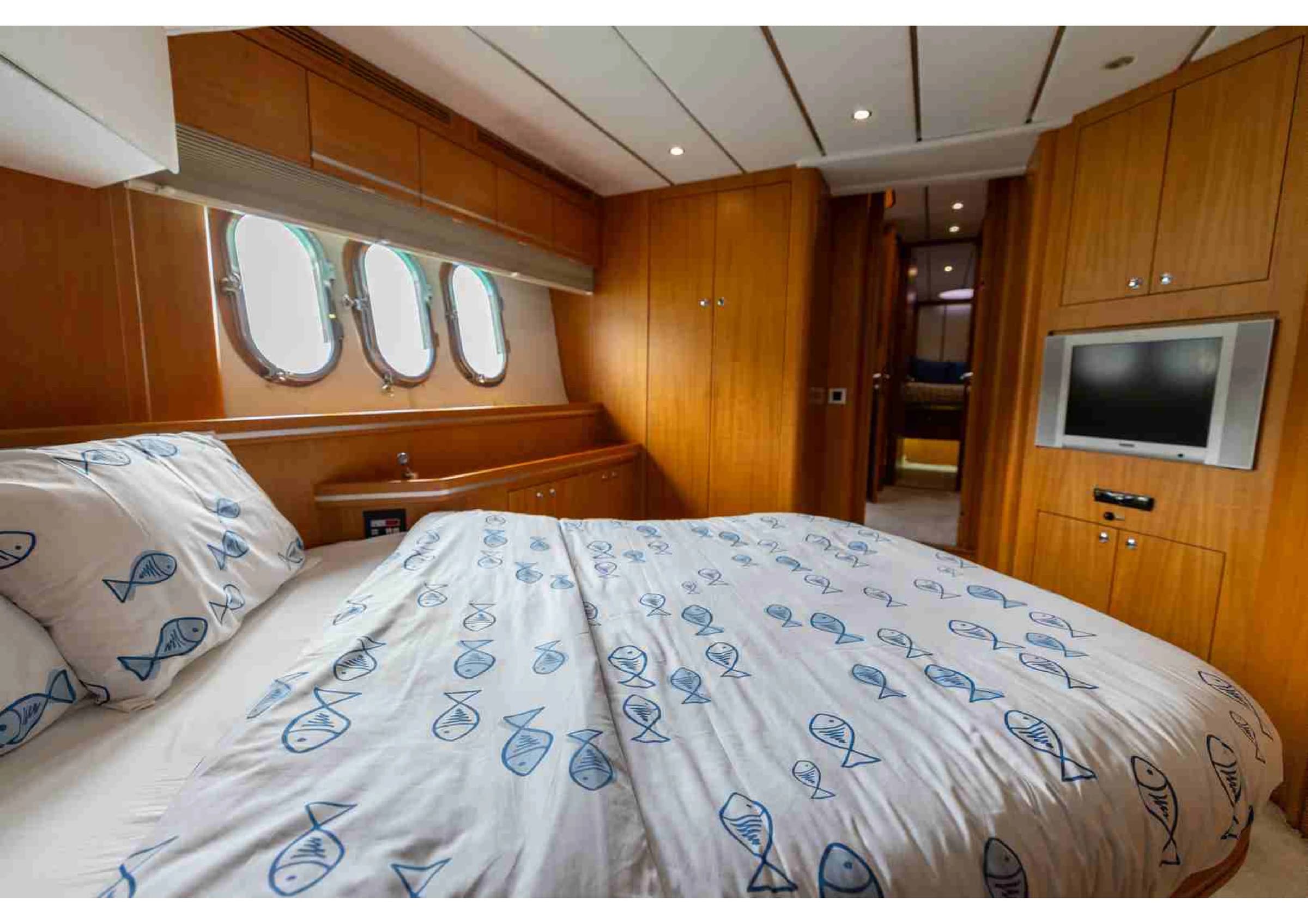 Numarine 55 Luxury Motoryacht cabin stateroom 41