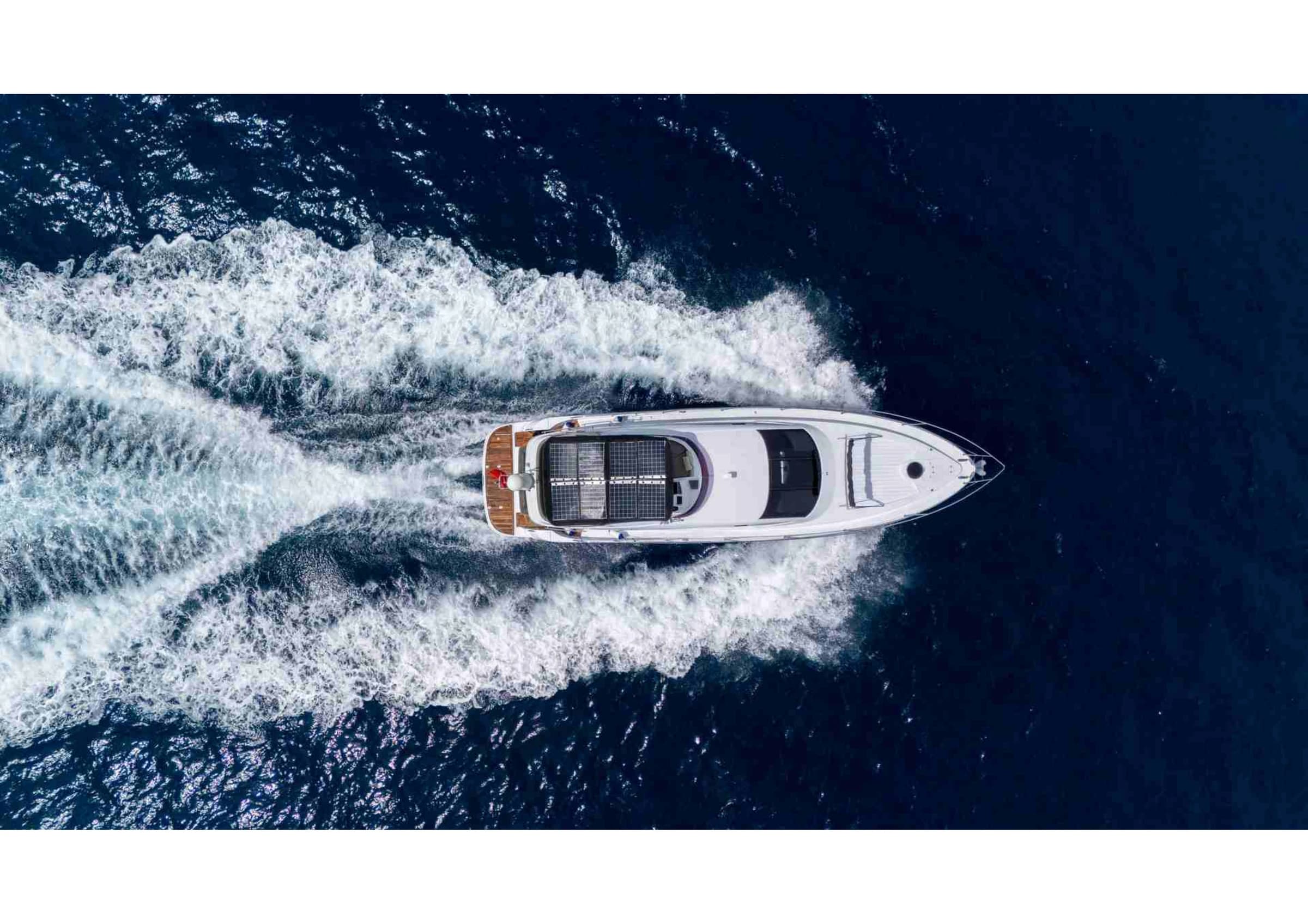 Numarine 55 Luxury Motoryacht cruising shot 07