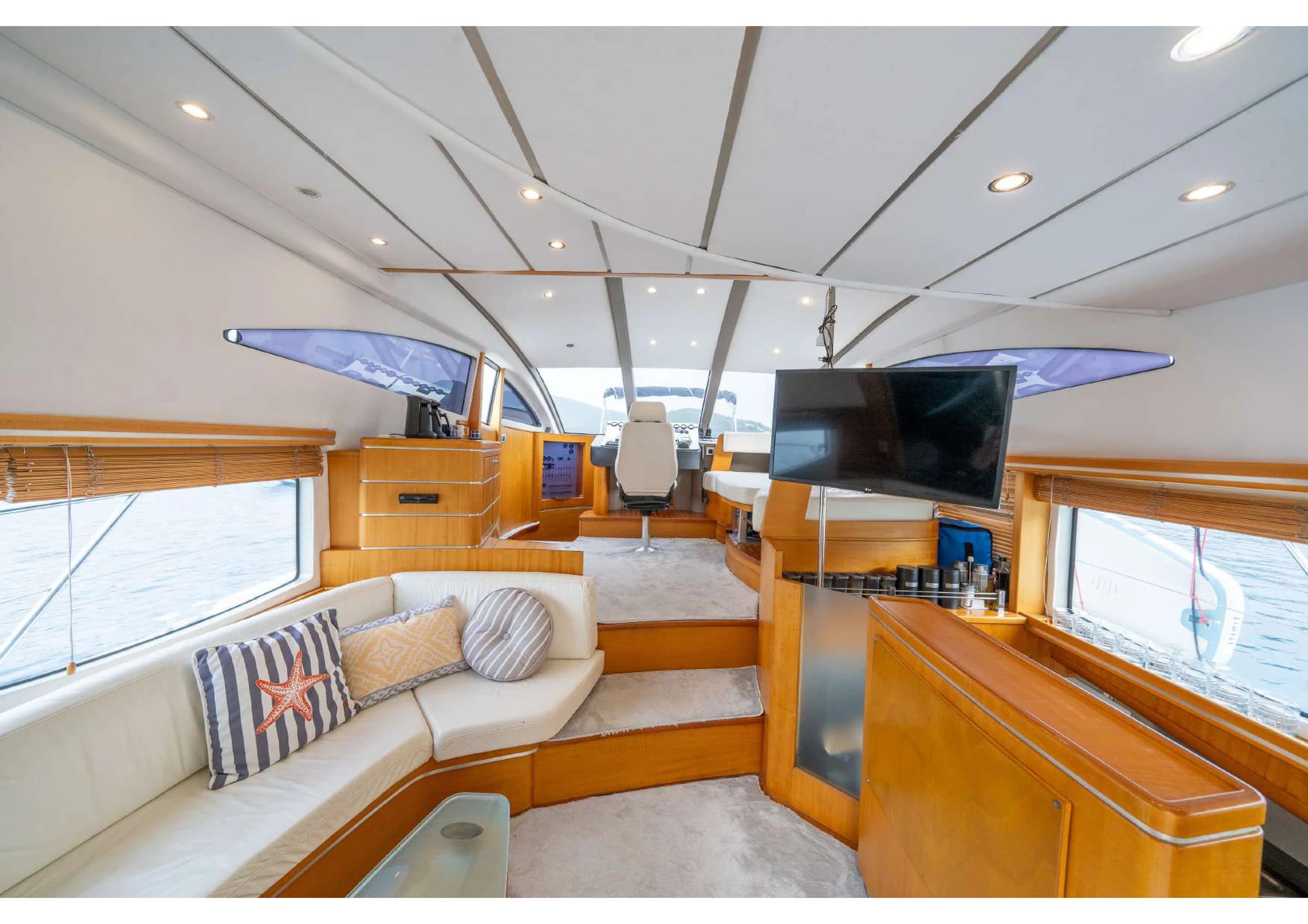 Numarine 55 Luxury Motoryacht salon interior 31