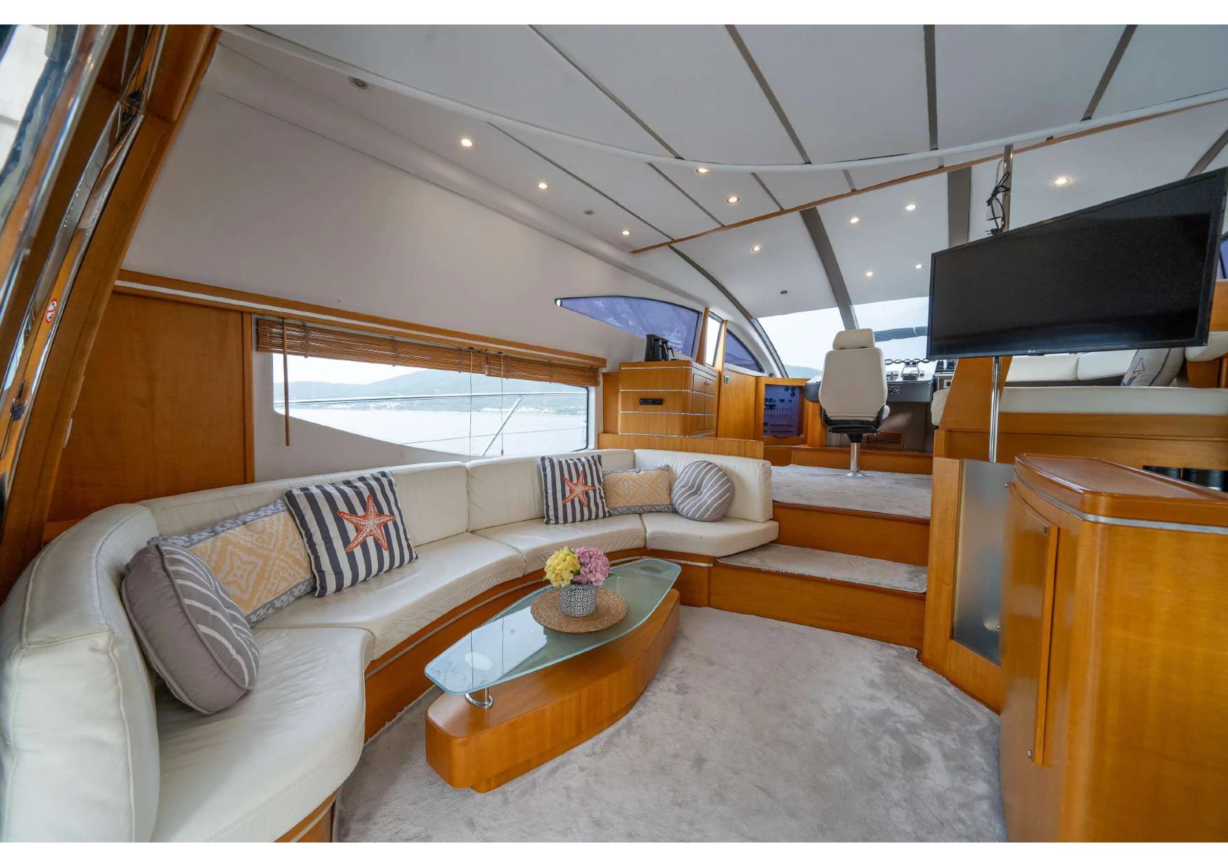 Numarine 55 Luxury Motoryacht salon interior 33