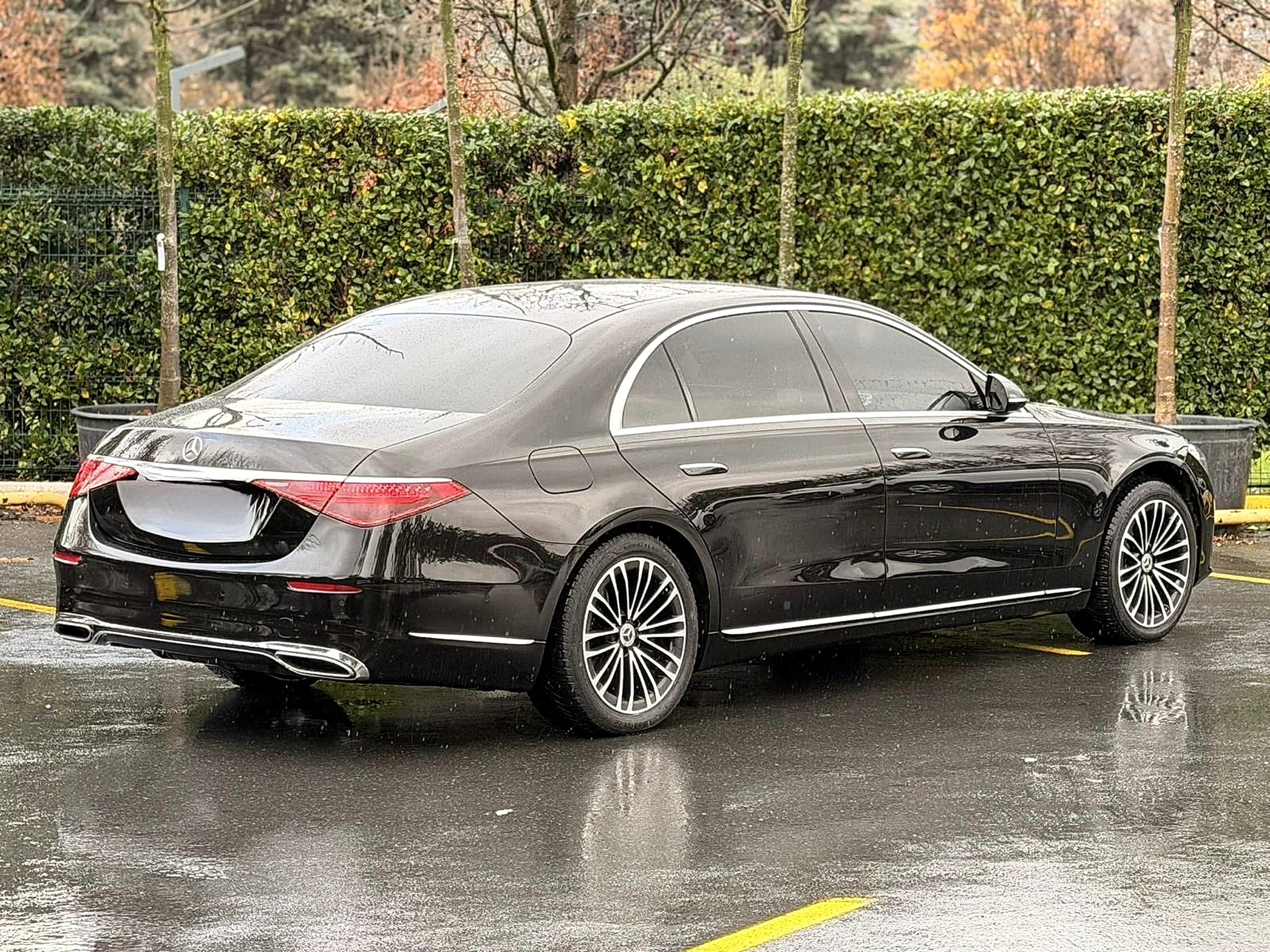 Bodrum VIP Sedan Mercedes S Class Siyah Makam Araci Yan Profil 02