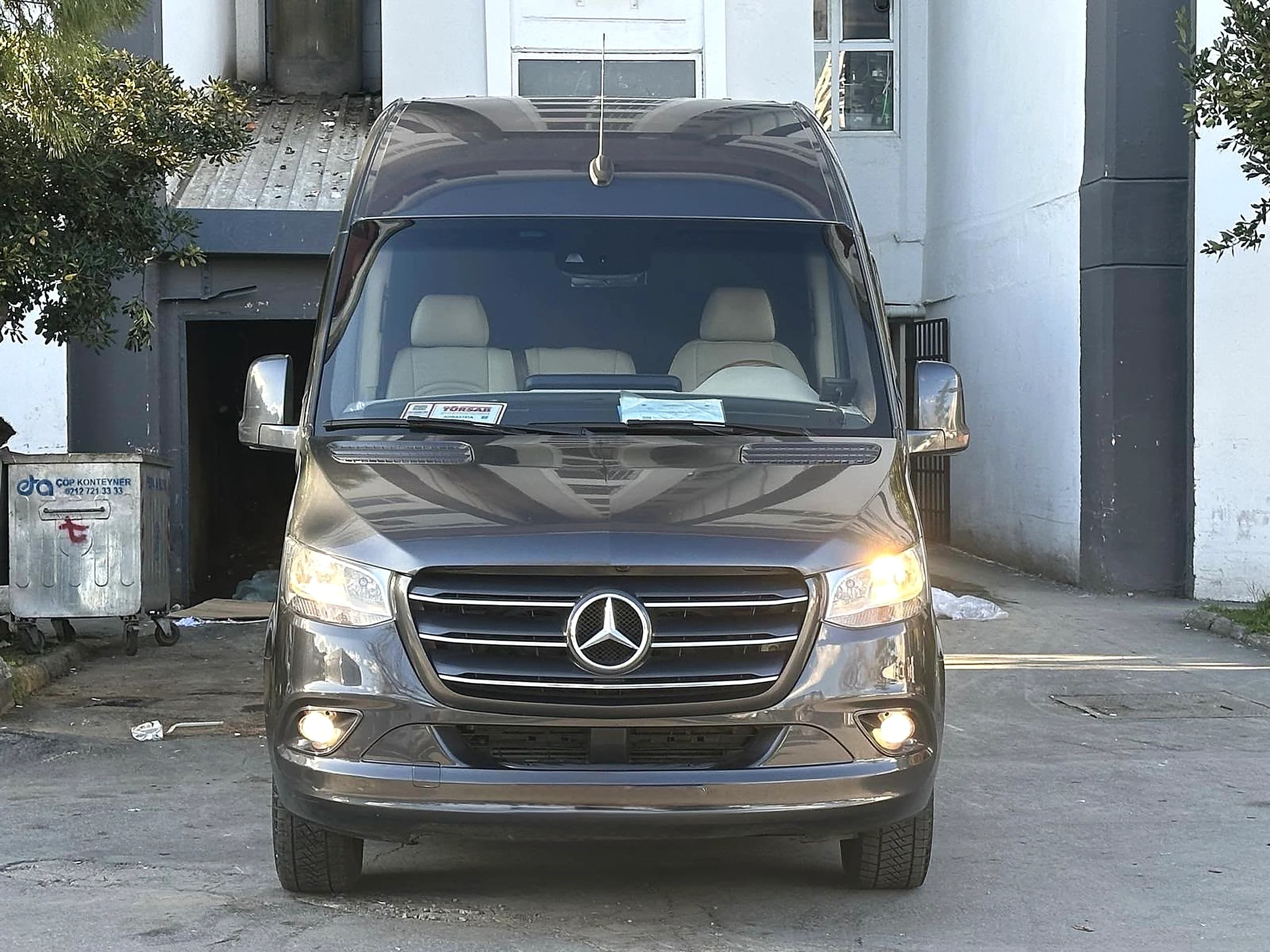 Mercedes-Benz Sprinter VIP 10+2 Minibus Exterior Profile in Bodrum