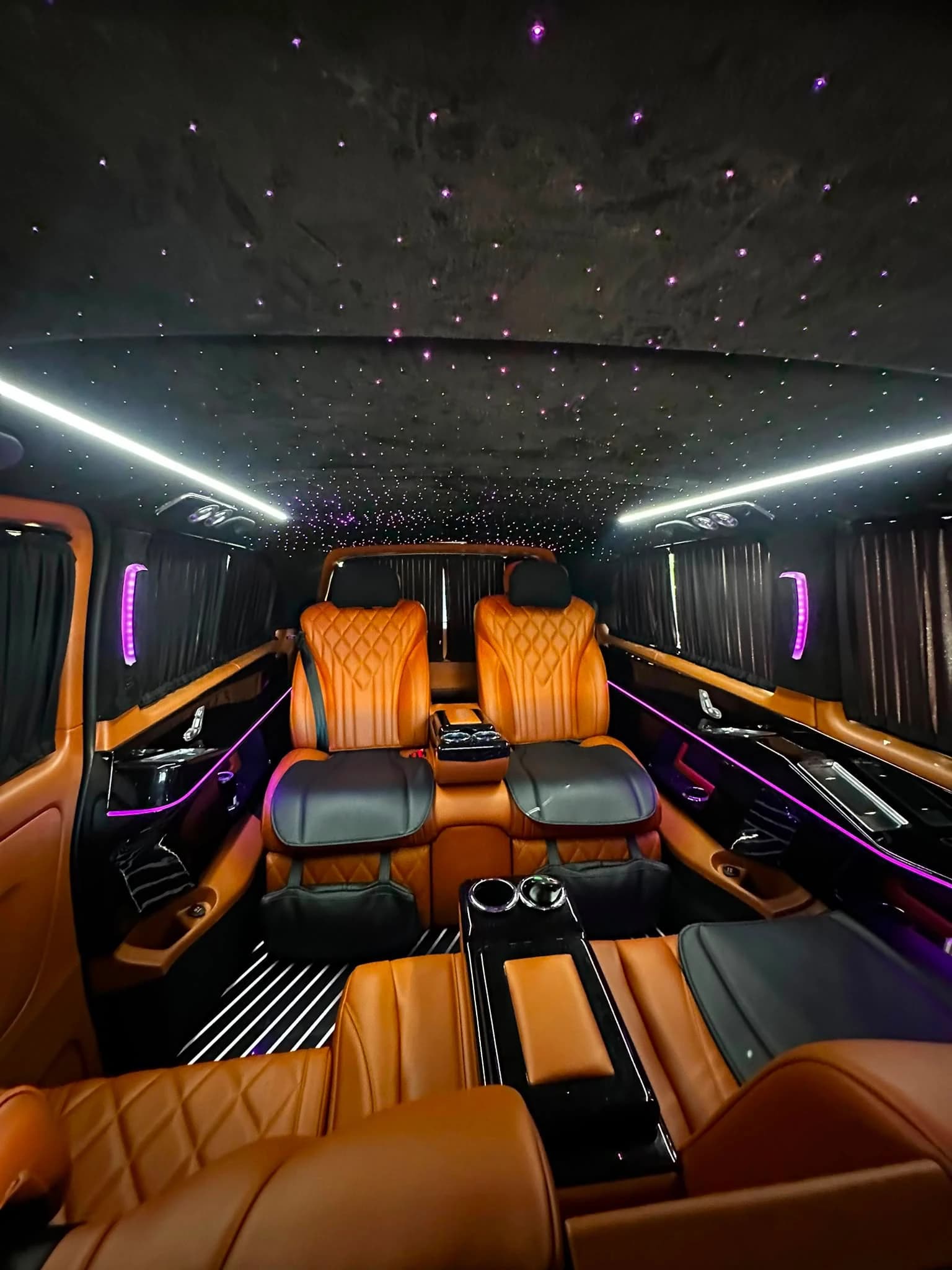 Bodrum VIP Mercedes Vito Yildiz Tavan Lounge 04
