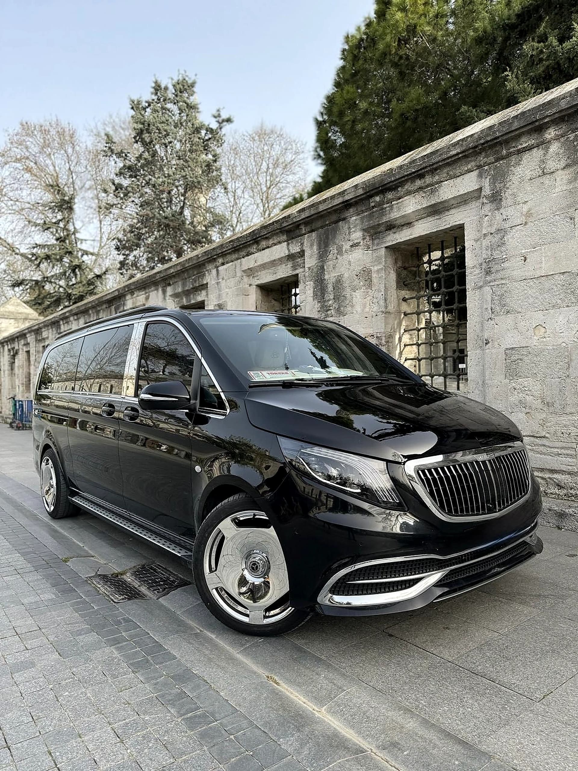 Bodrum VIP Vito Mercedes Maybach On Panjur Bodrum Tas Ev 12