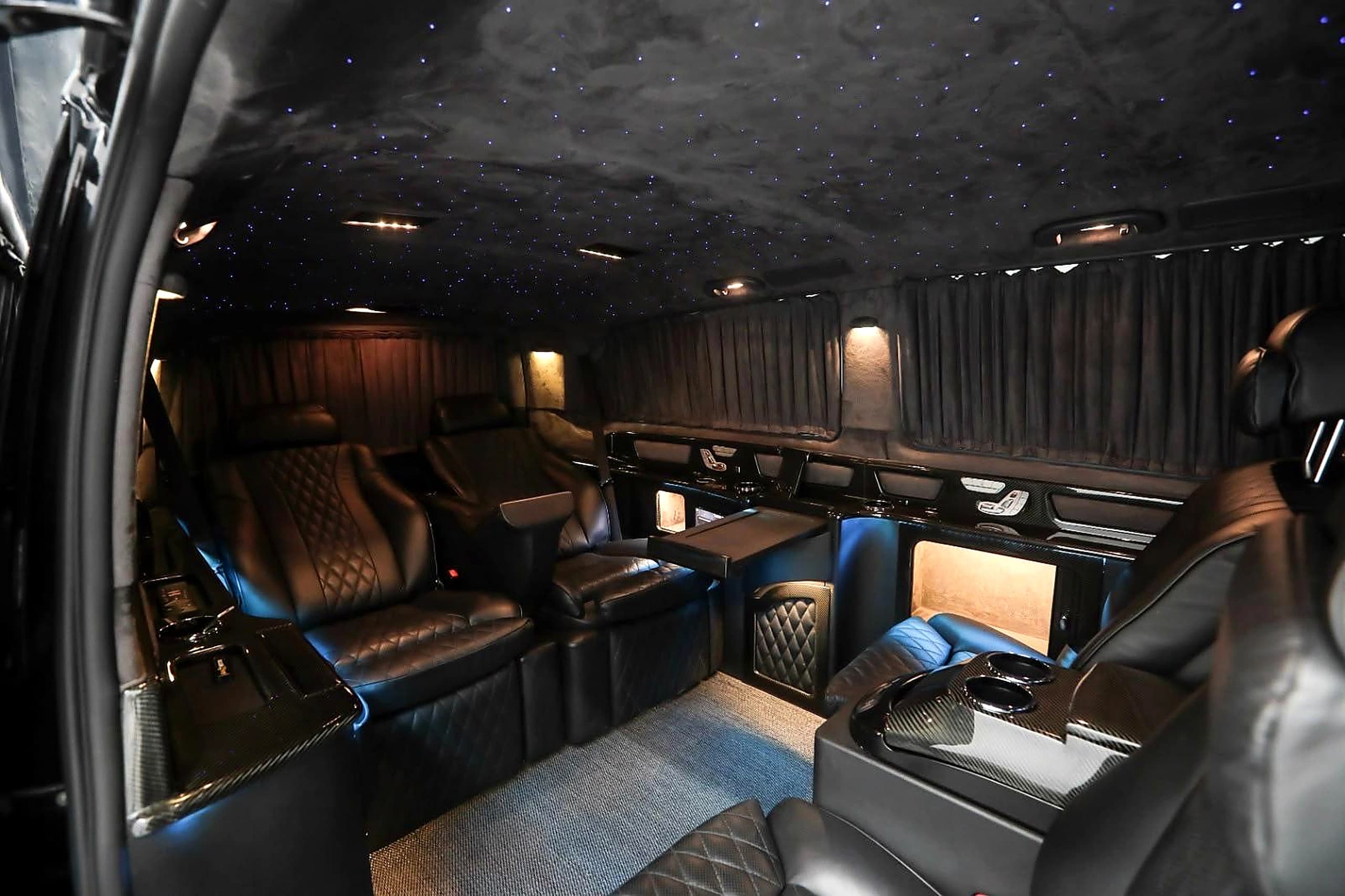 Bodrum VIP Vito Siyah Deri Kapitone Tavan Isiklari 33