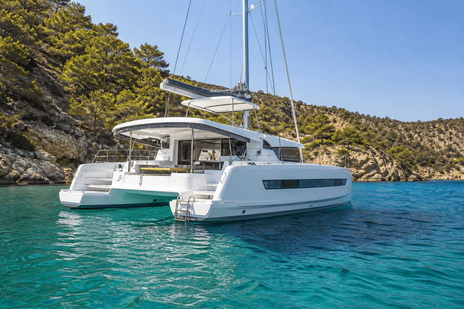 Luxury Crewed Catamaran in Bodrum