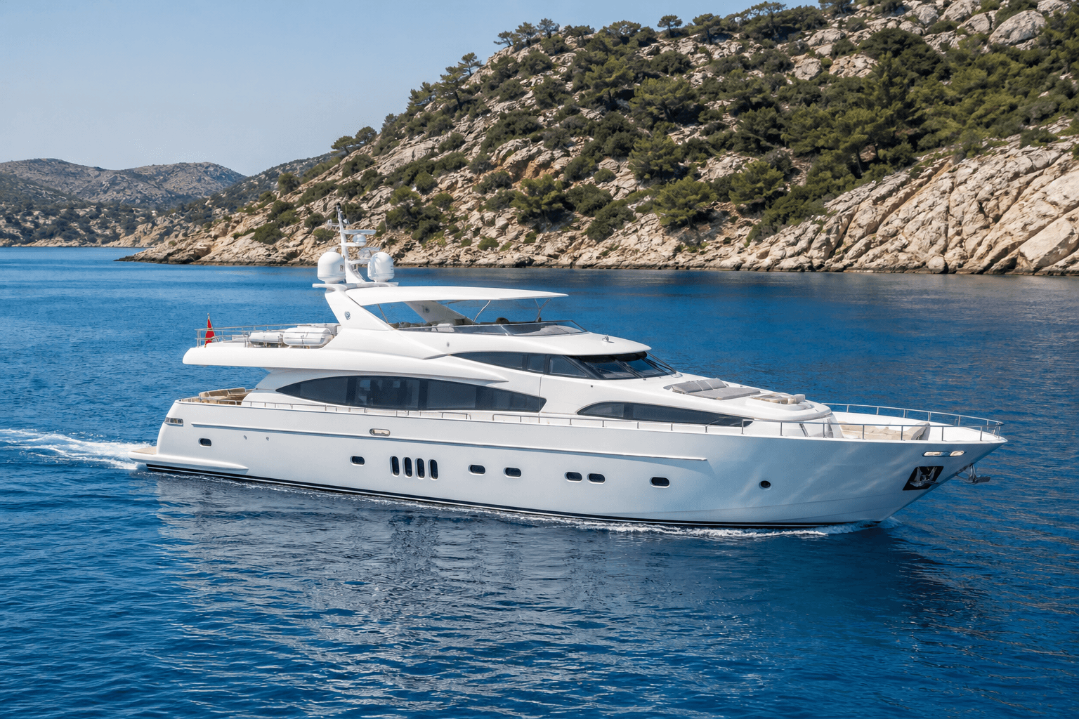 Luxus-Motoryacht in Bodrum