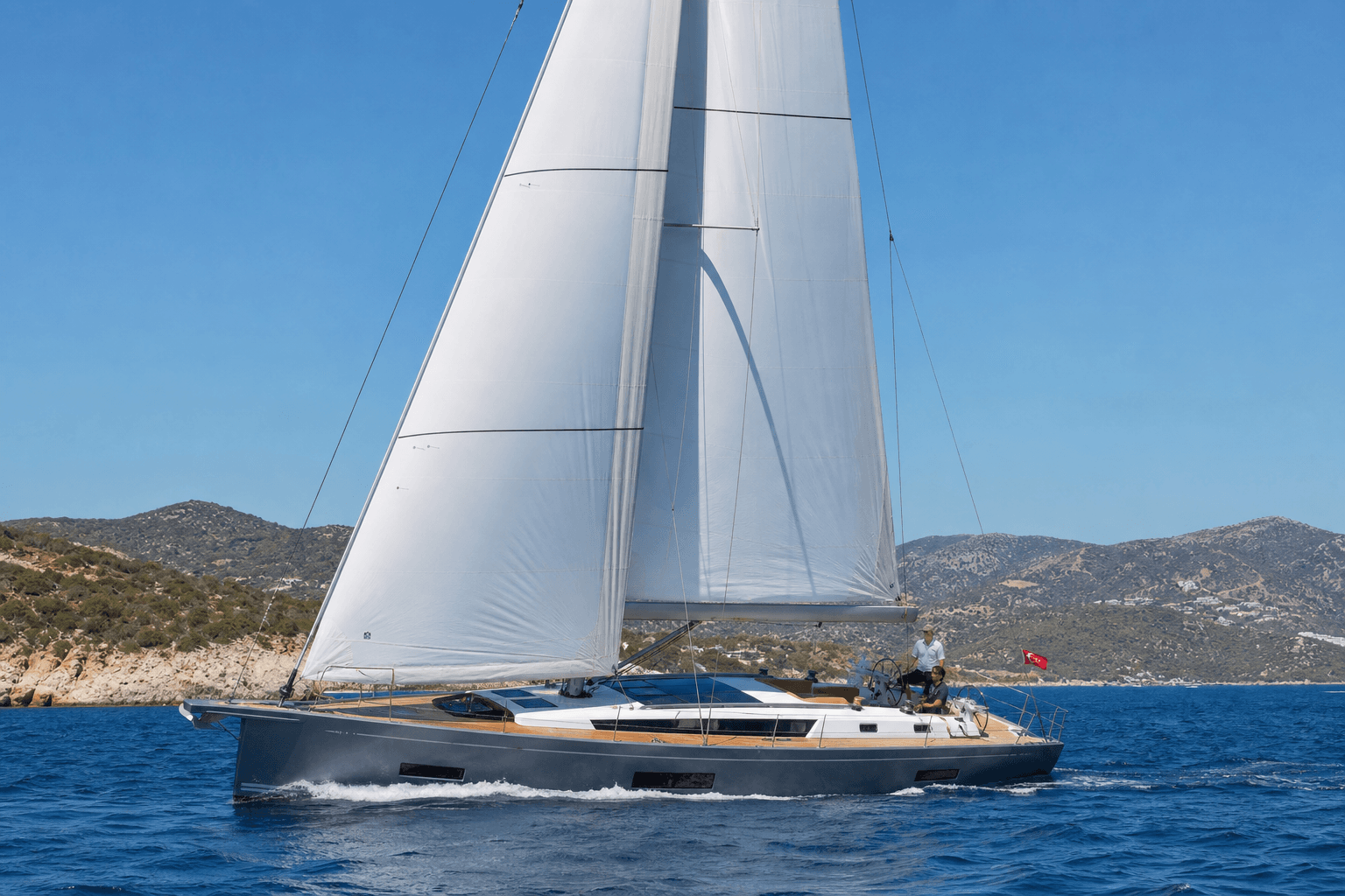 Crewed Sailing Yacht in Bodrum