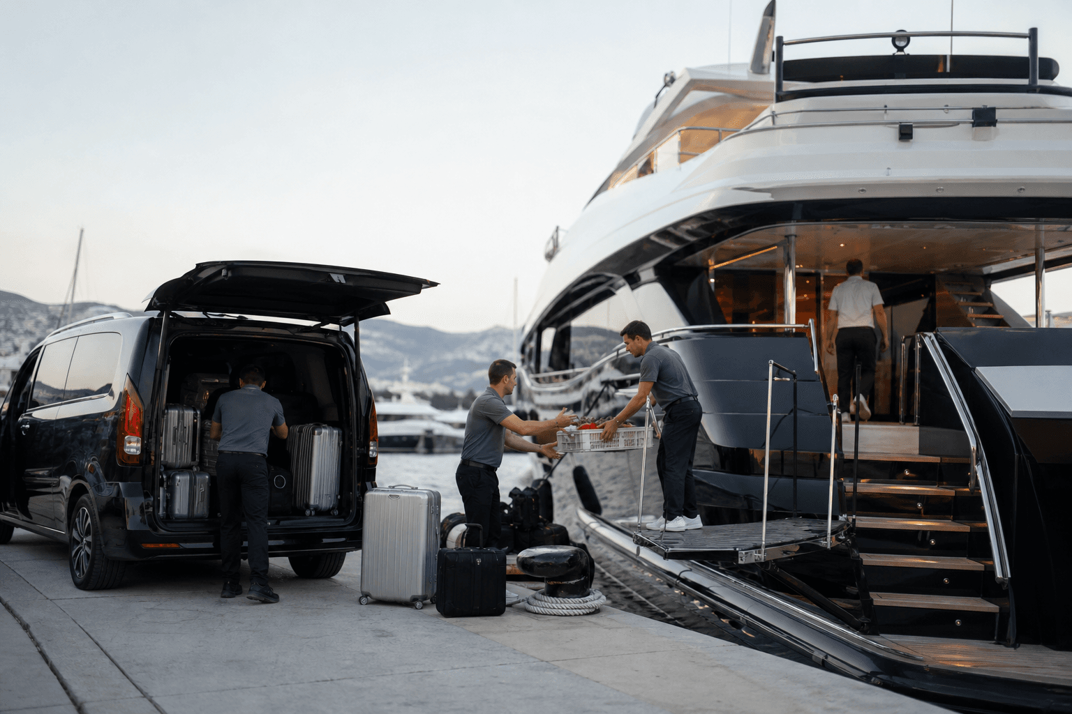 Yacht Guest Logistics in Bodrum