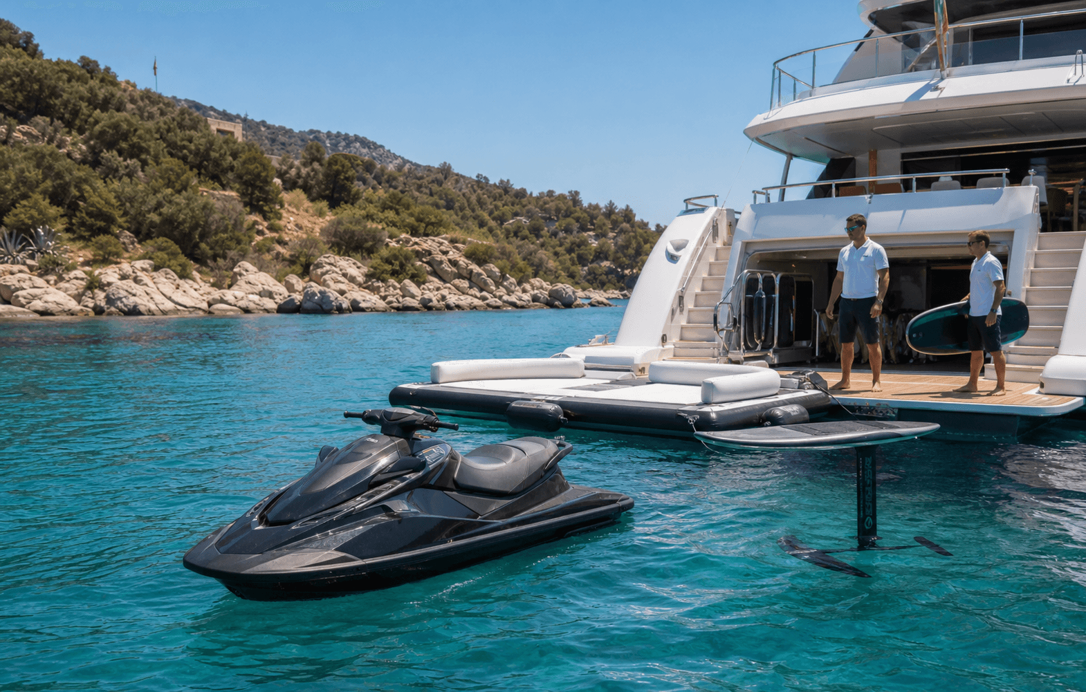 Jet Ski & Yacht Toys in Bodrum