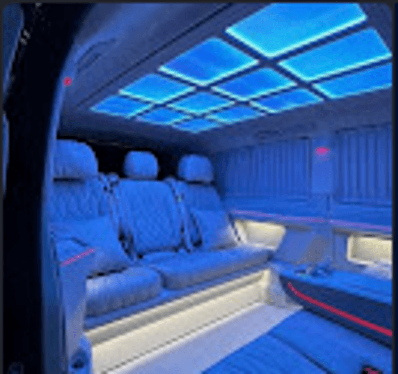 Mercedes Vito mit Chauffeur